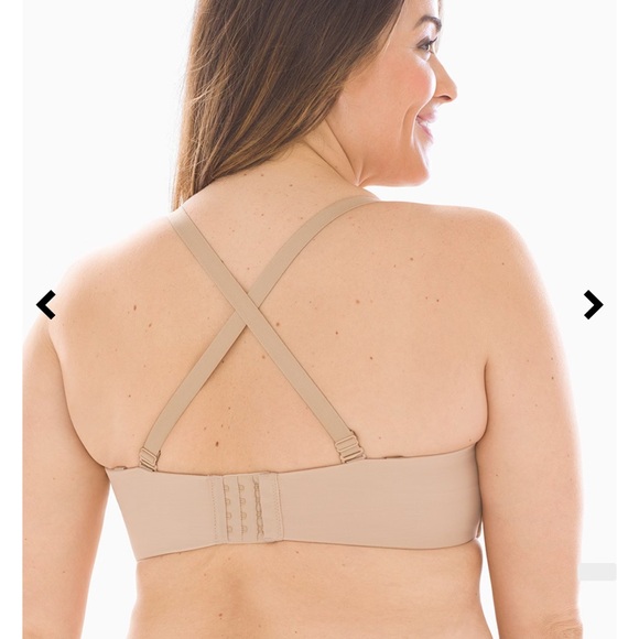 NWT Soma Stunning Support Strapless Convertible Bra Underwire 40 D Tan #0056 - Picture 13 of 13